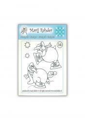 Marij Rahd Clear Stempel 7x8,5cm Winter Nr. 16 