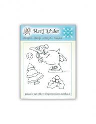 Marij Rahd Clear Stempel 7x8,5cm Winter Nr. 17 