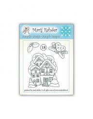 Marij Rahd Clear Stempel 7x8,5cm Winter Nr. 18 