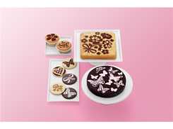 Martha Stewart vintage girl cupcake stencils 