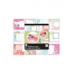 Me&My Designpapier Paper pad Predesigned pages 30,5X30,5cm / 48 Bögen 