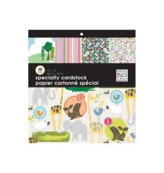 Me&My Designpapier Paper pad specialty Playmates 30,5X30,5cm / 48 Bögen 