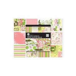Me&My Designpapier Paper pad specialty bonnie bell sugar 30,5X30,5cm / 48 Bögen 