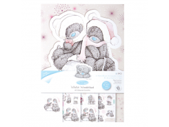Me To You A5 Glittered CARD KIT - Winter Wonderland (For You) 