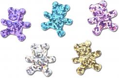 Meyco Streuteile Teddy hologramm bunt sortiert /20g 