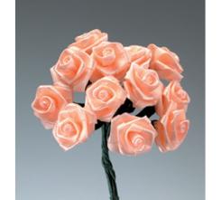 Mini Röschen Bund Ø 15mm lachs lachs