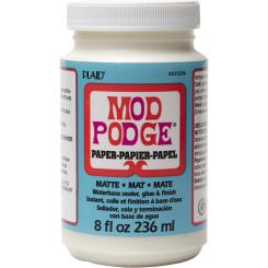 Mod Podge Paper - Matte - Kleber / Versiegelung / Lack 236ml 