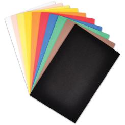 Moosipren Moosgummiplatte 200x310 x 2mm - 10 Farben sortiert 