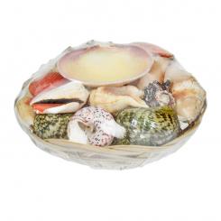 Muschelmix im Korb groß 