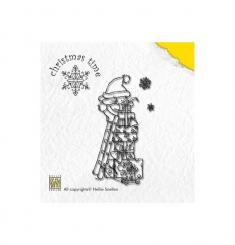 Nellie Snellen Clear Stempel CT parcel montain 3,1x8,1cm 