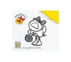Nellie Snellen Clear Stempel Duck Girl 