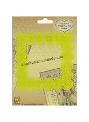 Nellie Snellen Happy Stitches Schablone quadrat 