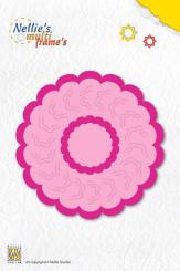 Nellie Snellen Stanzer frame dies Incire round Nr. 5 / 6tlg. 