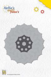 Nellie Snellen Stanzer frame dies Multi incire rund 1/ 4tlg. 