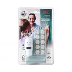 Nio Little Automatik Stempel "Lehrer Stempel" Ø18mm 12tlg 