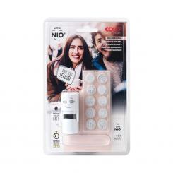 Nio Little Automatik Stempel "Spanien Stempel" Ø18mm 12tlg 