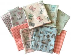 Oaki Doki Baumwollstoff Webware "Baby" 50x70cm 