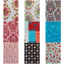 Oaki Doki Baumwollstoff Webware "Romantic" 50x70cm 