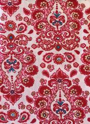 Oaki Doki Baumwollstoff Webware "Romantic" 50x70cm Floral Rosa Floral Rosa