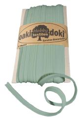 Oaki Doki Paspelband / Biesenband Tricot de Luxe Jersey  2m Ø 3mm 023-Mint 023-Mint