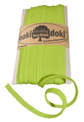 Oaki Doki Paspelband / Biesenband Tricot de Luxe Jersey  2m Ø 3mm 448-Grasgrün 448-Grasgrün