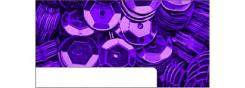 Pailletten Metallic im Blister 1400 Stück ø 6mm Purple Purple
