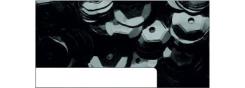 Pailletten Metallic im Blister 1400 Stück ø 6mm schwarz schwarz