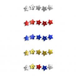 Pailletten Sterne ø 5mm im Beutel 1400 Stück 