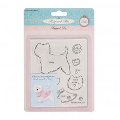 Pampered Pets Layered dies - pampered pets (highland terrier) 