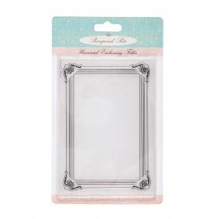 Pampered Pets Universal embossing folder (a6) - pampered pets (frame) 