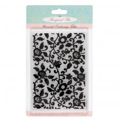 Pampered Pets Universal embossing folder (a6) - pampered pets (vine) 
