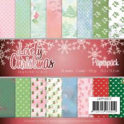 Paperpack - 15,2 x 15,2cm - Jeanines Art - Lovely Christmas – 170gr - 