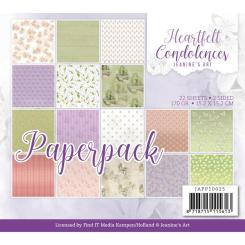 Paperpack - 15,2 x 15,2cm - Jeanines Art - Urban Flowers – 170gr - #1 