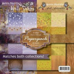 Paperpack - 15,2 x 15,2cm - Yvonne Creations - Halloween & Herbst – 170gr - 