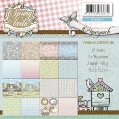 Paperpack - 15,2 x 15,2cm - Yvonne Creations -Spring-tastic – 170gr - 