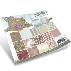 Paperpack - 15,2 x 15,2cm - Yvonne Creations - The Wonder of Christmas – 170gr - #1 