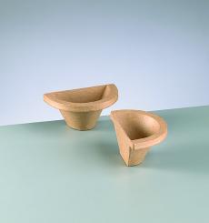 PappArt Halbtopf rund 