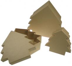 Pappart Dosen Tanne 3er Set 