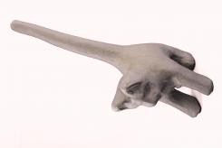 Pappart / Pappmachee Katze 13 x 34cm 