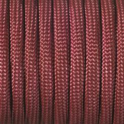 Paracord 550 4mm x 4m, Knüpfband dunkelrot dunkelrot