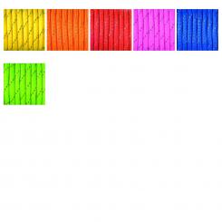 Paracord 550 Farbmix 4mm x 4m, Knüpfband 