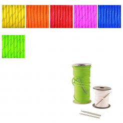 Paracord 550 reflektierend 4mm x 4m, Knüpfband 