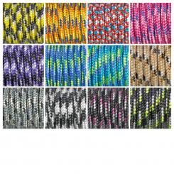 Paracord Farbmix 2mm x 50m, Knüpfband 