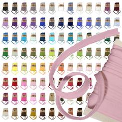 Paspelband / Biesenband Baumwolle Uni 25m Ø 3mm 