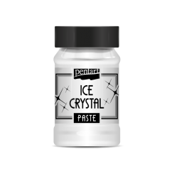 Pentart Ice Crystal - Eiskristallpaste mit Glitzer- 100ml 