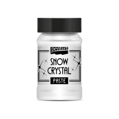Pentart Snow Crystal - Schneekristallpaste mit Glitzer- 100ml 