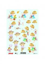 Pickup 3D Etappenbogen Baby Kinder Mädchen 