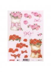 Pickup 3D Etappenbogen Rosen 