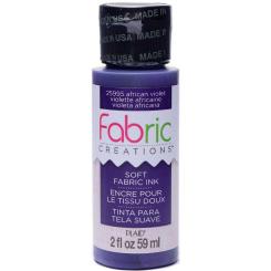 Plaid Fabric Creations - Softe Stoffmalfarbe - 59ml African Violet / Violett African Violet / Violett