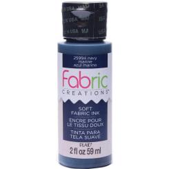 Plaid Fabric Creations - Softe Stoffmalfarbe - 59ml Navy / Marineblau Navy / Marineblau